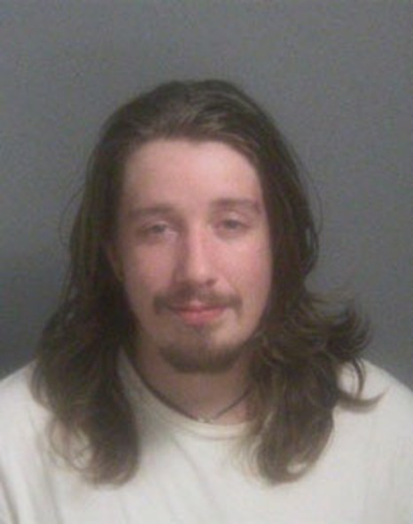 Booking photo — Hunter James Mabie